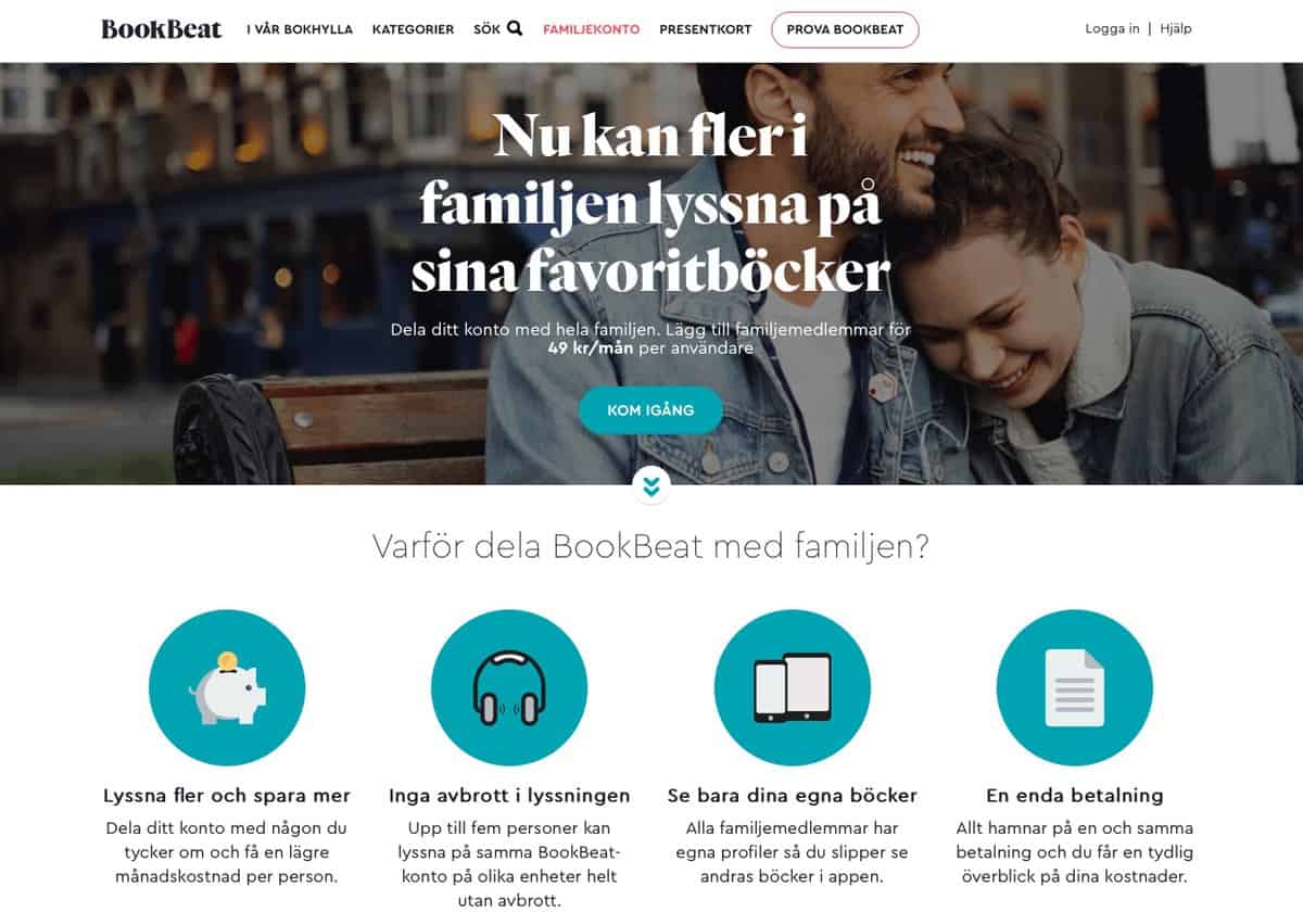 Bookbeat flera enheter