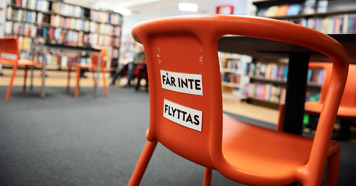 Bråk på bibliotek kan leda till tillträdesförbud.