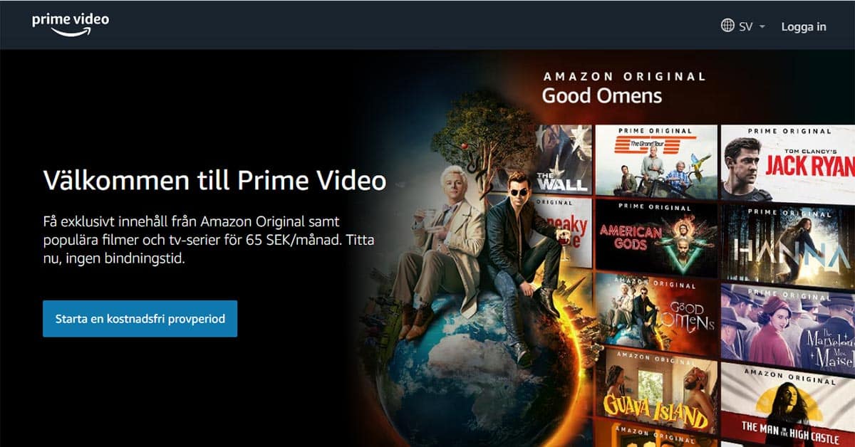 Amazon Prime Video Sverige