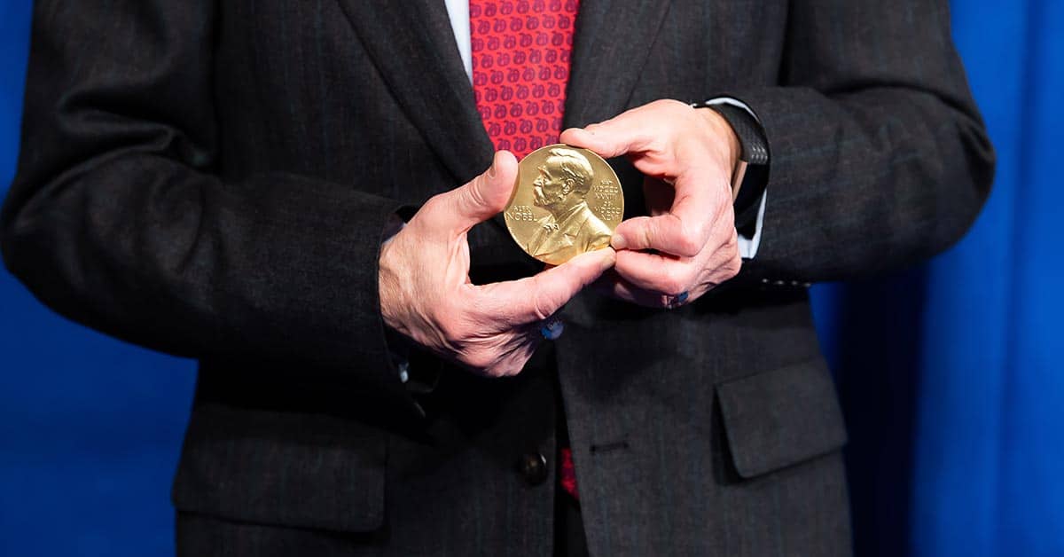 Nobelpris medalj