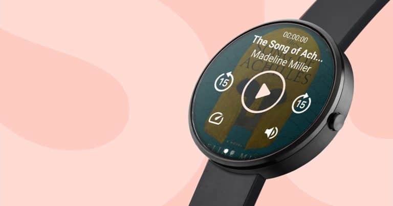 Storytel app Wear OS Android smartwatch smart klocka