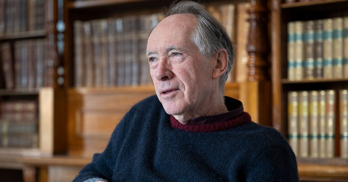 författaren Ian McEwan