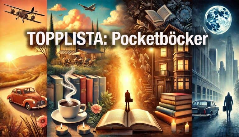 Topplista April 2025: Pocketböcker