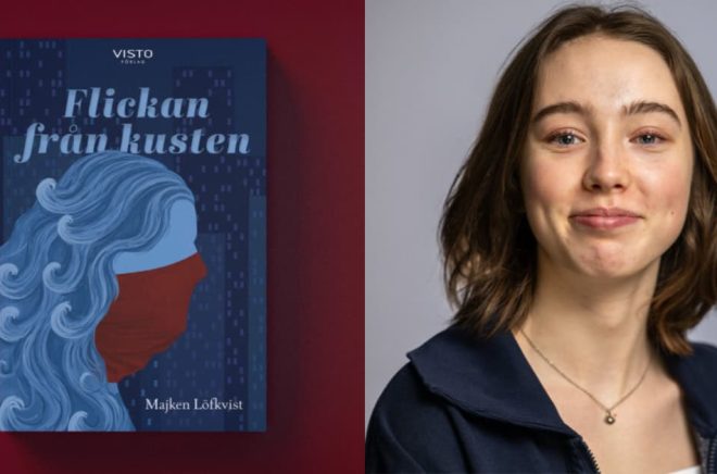 Flickan från kusten av författaren Majken Löfkvist. Foto: Tommy Hvitfeldt