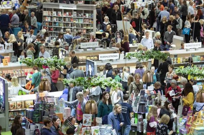 Mässgolvet på Bokmässan 2018. Foto: Dick Gillberg