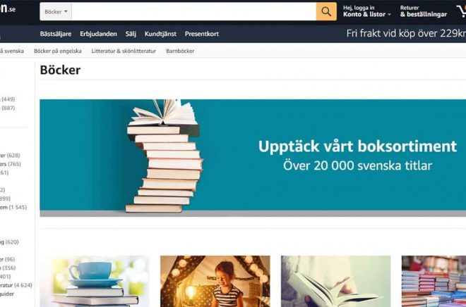 Amazon.se böcker