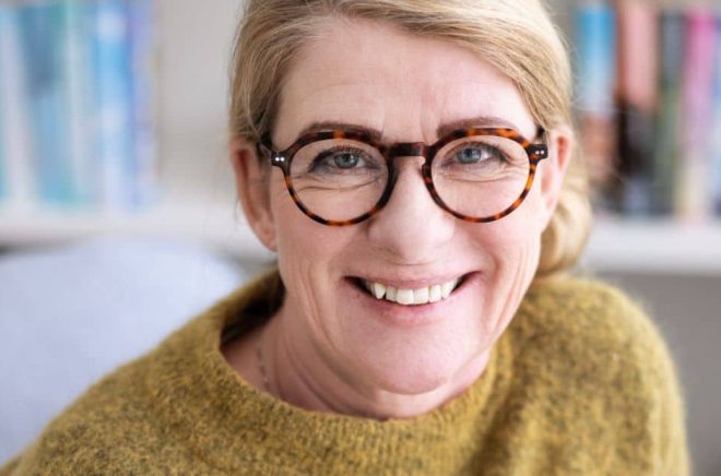 Författaren Anette Nyberg. Foto: Sandra Birgersdotter