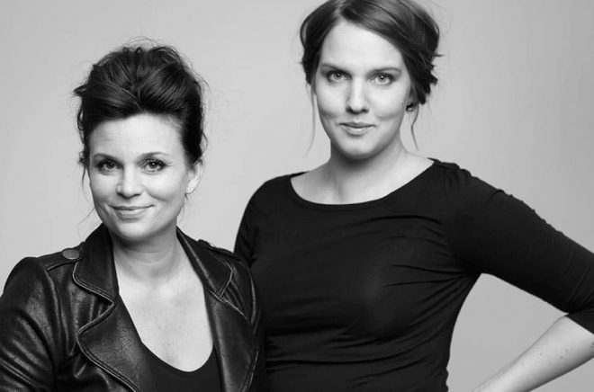 Författarna Annakarin Nyberg och Clara LIdström har bytt förlag till The Book Affair för sin nya barnbokserie. Foto: Pressbild.