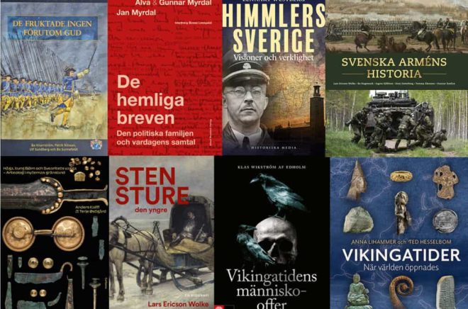 De nominerade till Årets bok om svensk historia 2023.
