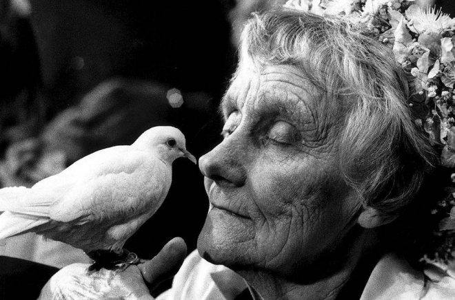 Astrid Lindgren på sin 80-årsdag. Foto: Jacob Forsell