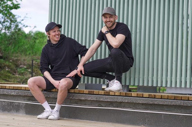 Bookis grundare: Lasse Brurok och Arne-Morten Willumsen. Foto: Pressbild.