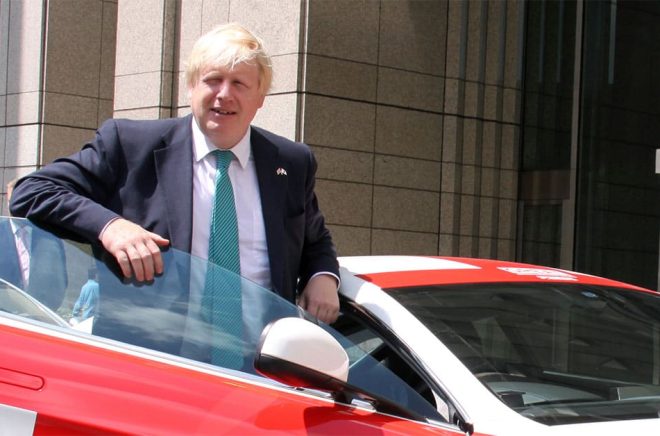 Boris Johnson, vid ett besök i Japan 2017 då han var utrikesminister för Storbritannien. Foto: UK in Japan- FCO (CC BY 2.0)