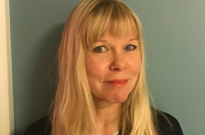 Cecilia Gustavsson, ny PR-ansvarig på Bokförlaget Polaris.