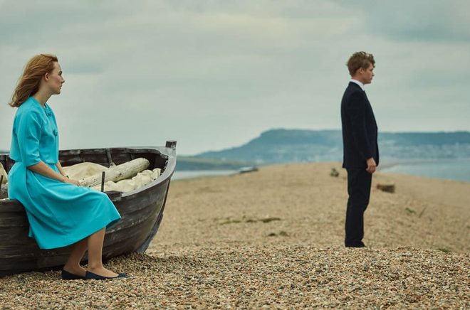 Filmen På Chesil Beach, baserad på boken av Ian McEwan, hade premiär den 14 juni 2018.