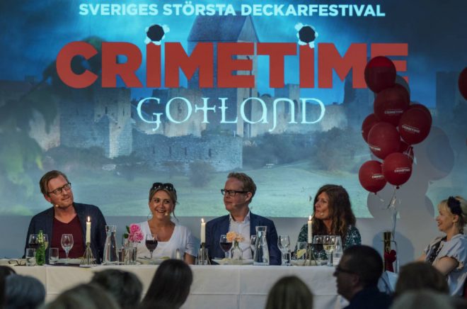Deckarfestivalen Crimetime lämnar Gotland och flyttar till Bokmässan i Göteborg. Foto: Karl Melander/Crimetime