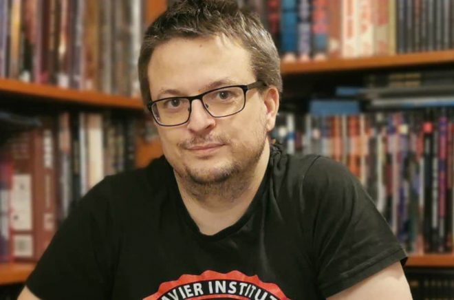 Daniel Lehto, författare och spelkonstruktör. Foto: Jenny Lehto