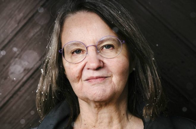 Eva Ström, poet och författare, är årets Harry Martinson-pristagare. Foto: Stefan Tell