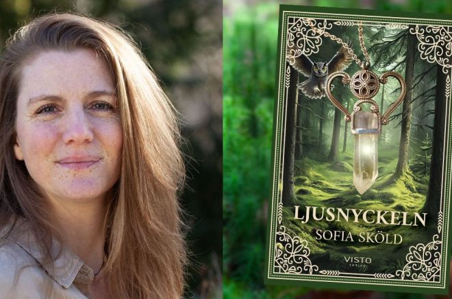 Sofia Sköld debuterar som barnboksförfattare med boken Ljusnyckeln, för åldersgruppen 9-12 år.