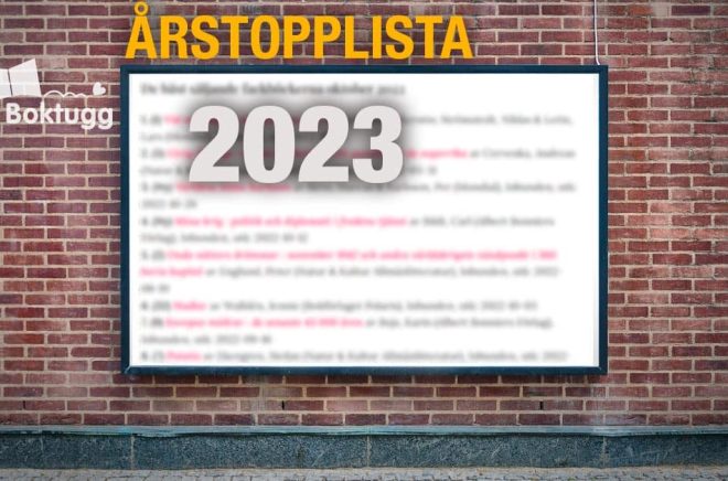 Topplistan för 2023. Foto: iStock. Montage: Boktugg