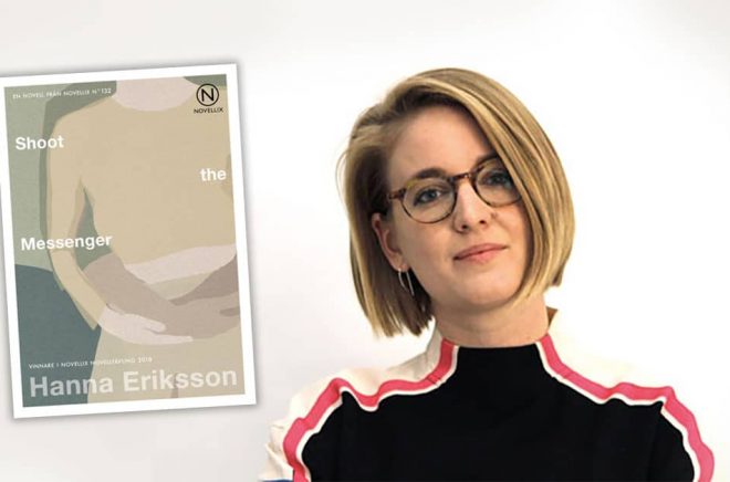 Hanna Eriksson vann Novellix stora novelltävling. Foto: Pressbild, Novellix.