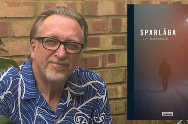 Författaren Jan Bjerkesjö släpper boken Sparlåga. Privat foto.