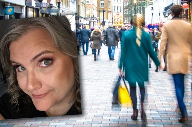 Jenny Dahlberg har skrivit en rad böcker, många av dem som spökskrivare. Men nu har hon blivit antagen baserat på ett synopsis. Foto: Privat. Bakgrundsfoto: iStock.