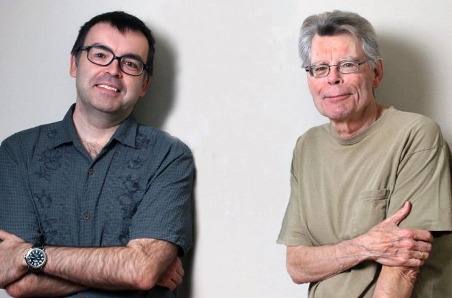 Stephen King & Owen King.  Foto: St Francis Collage