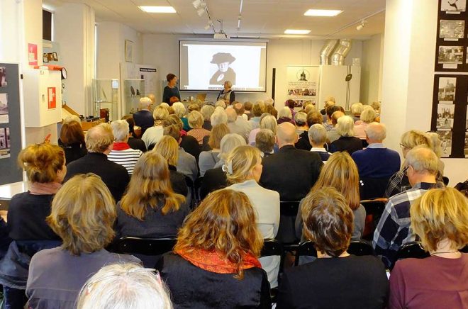 Anna-Karin Palm var en av de författare som lockade mycket publik under LitterArt Gästabud i Nyköping 2019.