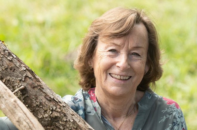 Mona Thorén debuterar med boken Älskade Peter - En berättelse om att kämpa för sitt liv Foto: Cornelia Schmidt