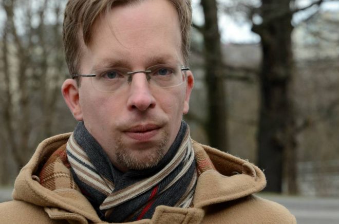 Magnus Bäckmark, redaktör för Svenska släktkalendern. Foto: Crister Lindström