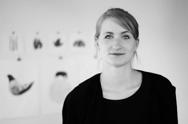 Maja Säfström, illustratör och författare. Foto: Rikkard Häggbom