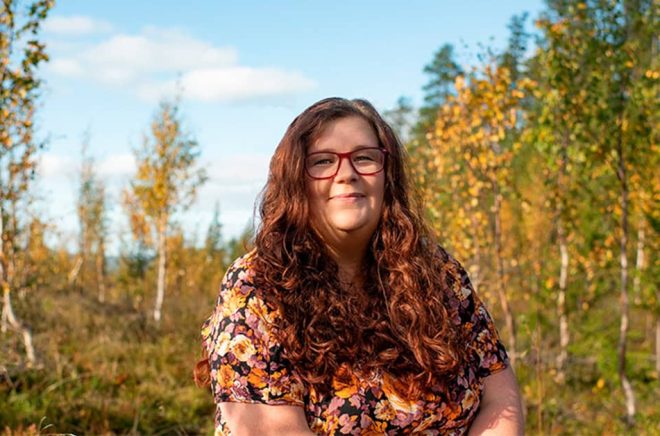 Författaren Malin Johansson. Pressbild.