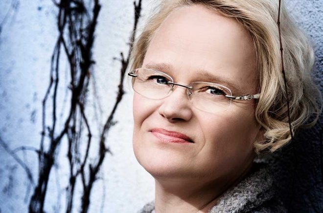 Mari Koli, VD för förlaget Schildts & Söderströms. Foto: Cata Portin.