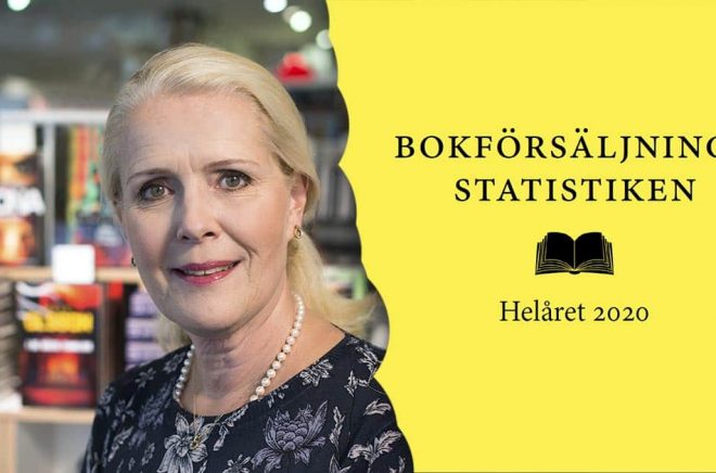 Maria Hamrefors, ordförande i Bokhandlareföreningen, är övertygad om att kunderna återvänder till fysisk bokhandel. Foto: Pressbild. Montage: Boktugg.