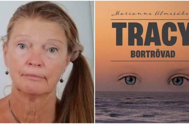 Marianne Almesåker debuterar med boken Tracy – Bortrövad. Foto: Privat