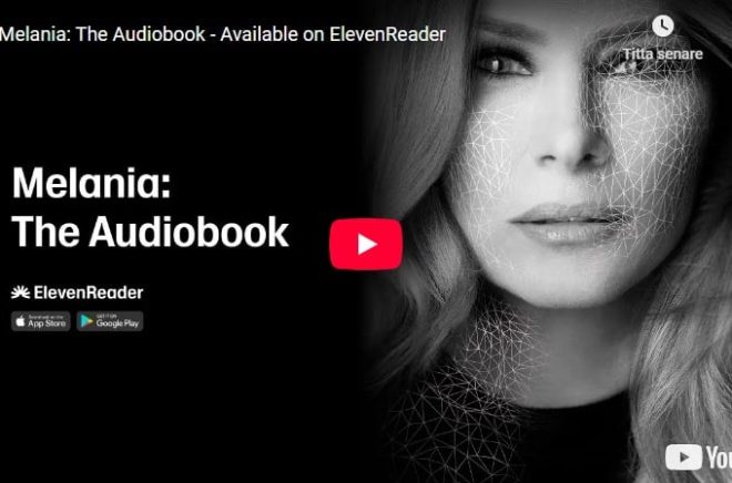 AI-Melania läser ljudbok på flera språk.
