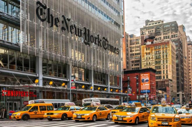 New York TImes Building. Foto: Luciano Mortula, iStockphoto