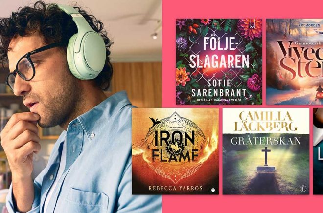 Boktjänsten Nextory sammanfattar nu bokåret 2025 med listor över vilka böcker, författare, genrer och uppläsare som användare har spenderat mest tid med under året. Camilla Läckbergs deckare Gråterskan var den mest lyssnade boken för vuxna, medan Iron Flame av Rebecca Yarros var den mest lästa e-boken. Barnens favorit blev istället Visst kan Lillis räv sova! av Hanna Bergenkull. Pressbild.