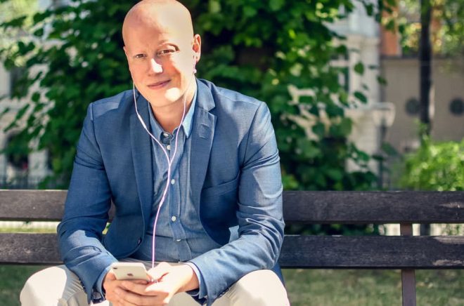 Niclas Sandin, vd BookBeat. Foto: Andreas Carlfors