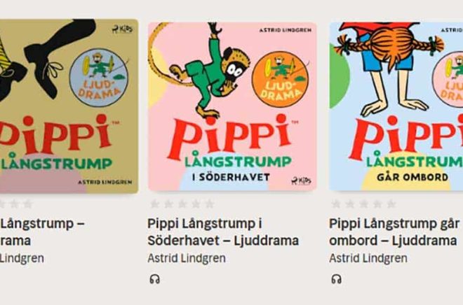 Pippi Långstrump släpps i nytt ljudformat - exklusivt på Nextory i sex veckor.