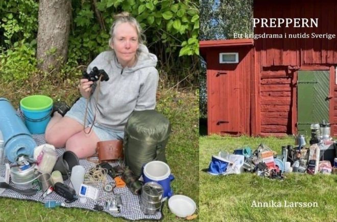Preppern Ett krigsdrama i nutida Sverige, Annika Larsson. Foton: Göran Söderqvist, Annika Larsson