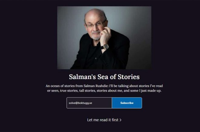 Salman Rushdie Substack