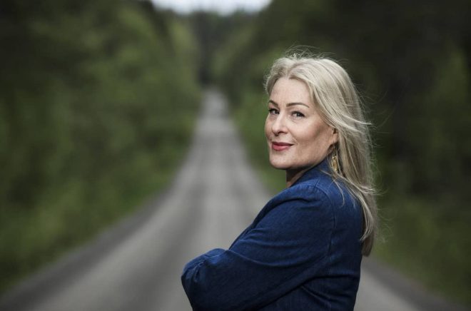 Författaren Sara Strömberg. Foto: Göran Strand.