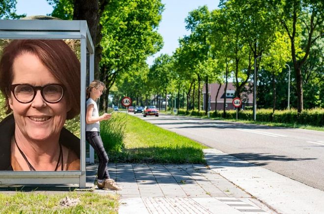 Eva Månsson, Isaberg Förlag. Foto: Pressbild. Bakgrundsfoto: iStock. Montage: Boktugg.