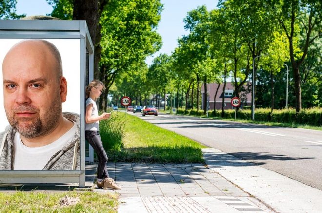 Jonny Berg, Swedish Zombie. Foto: Nils Agdler. Bakgrundsfoto: iStock. Montage: Boktugg.