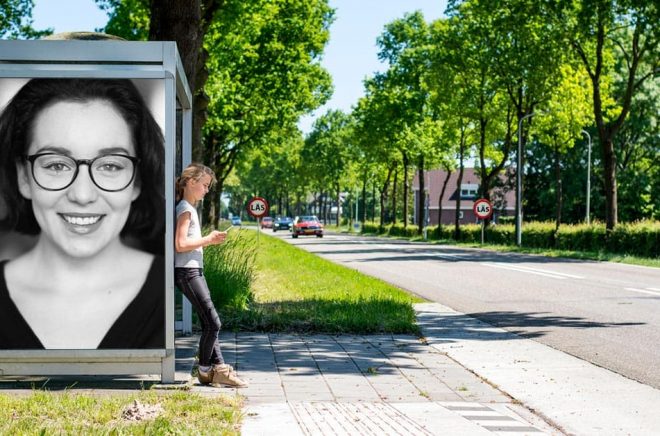 Therese Karlsson, Saga Egmont. Foto: Pressbild. Bakgrundsfoto: iStock. Montage: Boktugg.