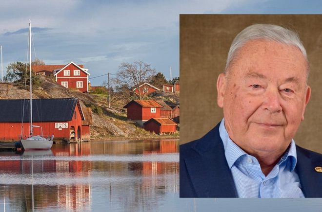 I ett båthus längst ut i havsbandet i Östergötlands skärgård tar pensionerade kirurgen Sten Lennquist på helt ideell bas  hand om skadade och akut sjuka, parallellt med internationellt katastrofmedicinskt arbete. Här berättar han varför. Bakgrundsfoto: Uwe Moser/iStock.