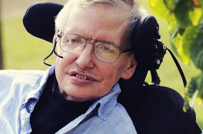 Stephen Hawking fick kämpa hårdare än de flesta för att skriva sina böcker och över huvud taget kommunicera. Foto: Philip Mynott