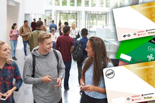 Studentkortet har haft över en halv miljon studenter som medlemmar. Men obetalda skatteskulder får flera samarbetspartners att dra öronen åt sig, bland annat Adlibris. Foto: iStock. Fotomontage: Boktugg.