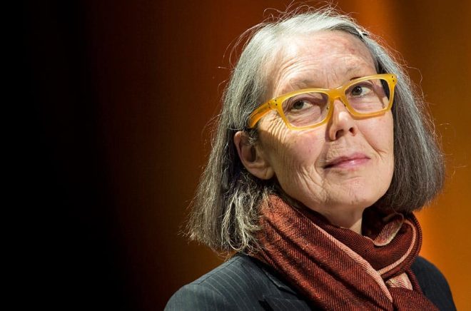 Kanadensiska poeten Anne Carson. Arkivbild: Pontus Lundahl/TT.
